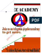 JOIN US ON TELEGRAM @qubeeacademy