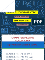 Bengkel Teknik Menjawab Kimia 2023