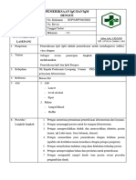 SOP PEMERIKSAAN IgG DAN IgM DENGUE