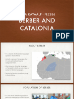 Berber and Catalonia