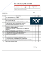 HSE FRM-006 Diesel Generator Check List