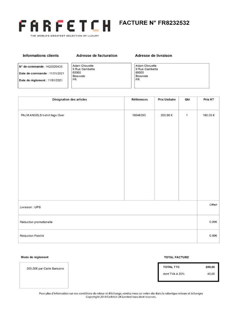 Facture | PDF