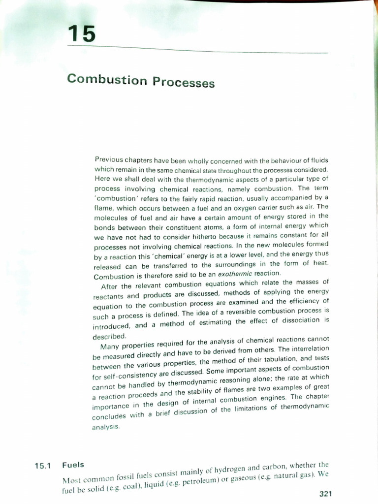 Combustion Processes Part 1 PDF