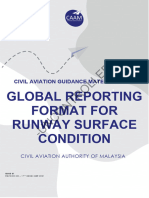 CAGM 1402 Global Reporting Format For Runway Surface Condition