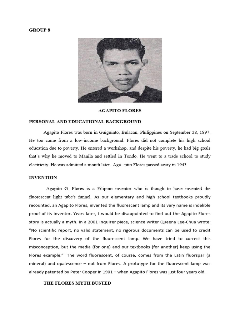 Agapito Flores Download Free PDF Fluorescent Lamp Electrical