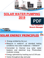 Solar Water Pumping 2019: by Wanjala N, Branch Manager