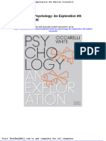 Test Bank For Psychology An Exploration 4th Edition Ciccarelli