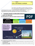 Ts B Chap N 1 Les Outils de La Mecanique Classique