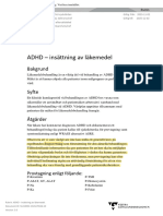 ADHD - Insättning Av Läkemedel Rev 231102