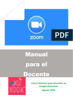 Manual Zoom para Docentes - Ku Xook