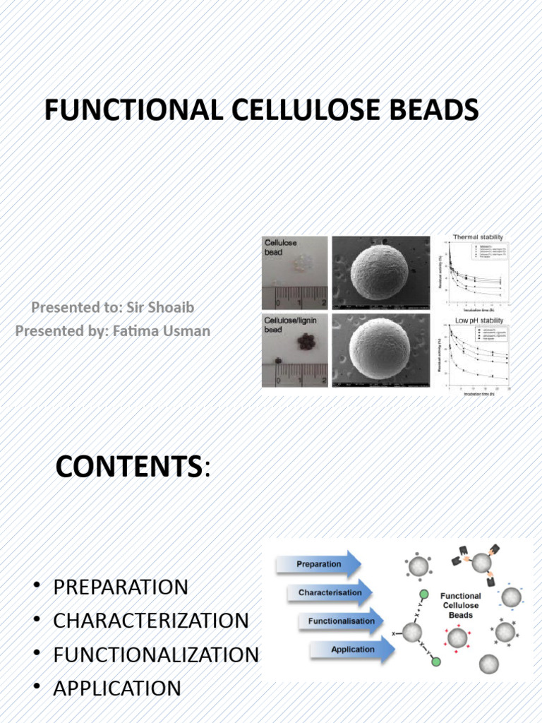 Beads PDF Chromatography Cellulose