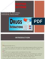 Drug Receptor Interactions