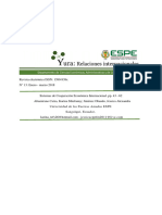 13.4 Sistemas de Cooperación Económica Internacional