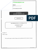 MATHS L June p12019 QP and Memo 1