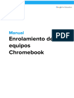 Manual de Enrolamiento de Chromebook