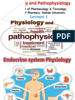 Endocrine System Physiology and Pathophysiology (Part 1)