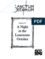 A Night in The Lonesome October: Episode #17