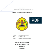 Lap - Prak Dasar Telekomunikasi 3 - Aurelia Farras Adi - C.431.20.0116 - Teknik Elektro Sore A-REVISI 1