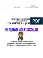 Proiectdeparteneriatgradinita Scoala