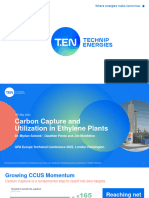 Carbon Capture and Utilisation in Ethylene Plants Myrian Schenk, TechnipEnergies