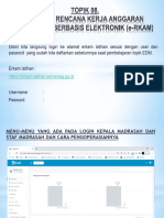 Topik 08. Aplikasi e-RKAM