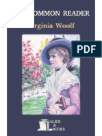 The Common Reader-Virginia Woolf