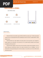 Cdata-Xpon Onu-Fd511gw-X-R361 (1ge Wifi)