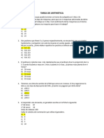 Tarea de Aritmetica