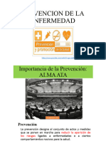 Prevencion de La Enfermedad