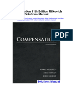 Compensation 11th Edition Milkovich Solutions Manual