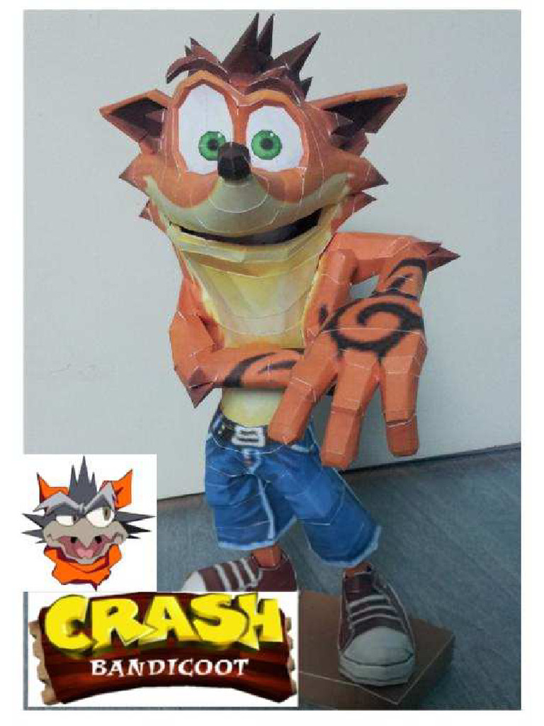 Crash Bandicoot lined | PDF