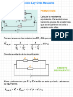 Ejercicio Ley Ohm