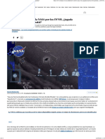 El Nuevo Interés de La NASA Por Los OVNIS, ¿Jugada Maestra o Error Garrafal