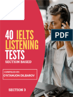 40 IELTS Listening Tests - Section 3 (With Answers)