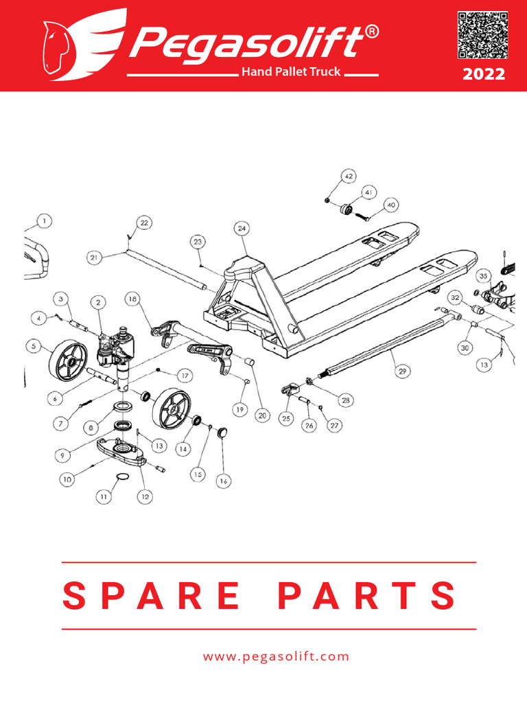 HAND PALLET TRUCK SPARE PARTS PDF Manufactured Goods Equipment