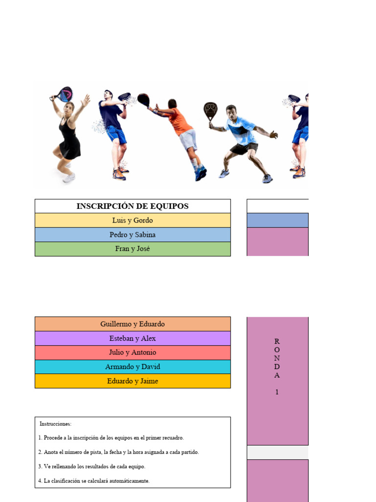 Torneo de Padel | PDF