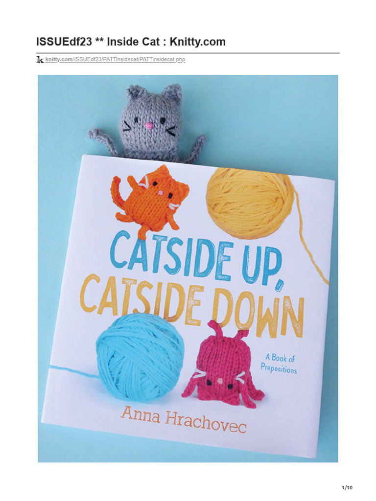 Inside Cat Knitting Pattern Guide | PDF | Knitting | Yarn