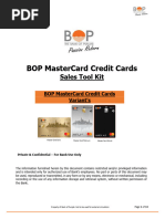 BOP Credit Card Sales Training Tool Kit (7 Files Merged)