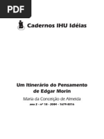 Um Itinerário do Pensamento de edgar morin