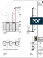 Argent: Front Elevation SCALE 1:10 (A1) Section A SCALE 1:10 (A1)