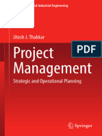 Project Management - Strategic and Operational Planning