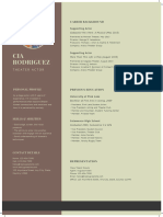 Brown Header Theatre Resume