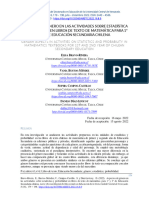 Aspectos de Género en Las Actividades Sobre Estadística y Probabilidad en Libros de Texto de Matemática para 1° y 2° de Educación Secundaria Chilena