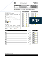 3.6. FINAL EXAM - Answer Sheet (Listening)