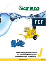 Varisco J6 Series Centrifugal Self Priming Pump English
