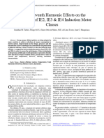 2019-CLAGTEE - Fifth & Seventh Harmonics Effects On The Performance of IE2-IE3 & IE4 Class Motors
