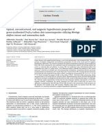 Optical Microstructural and Magnetic Hyperthermia Properties of Green Synthesized Fe3O4carbon Dots Nanocomposite