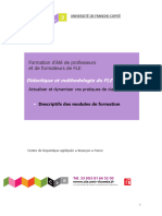 Didactique Et Methodologies Du Fle-Fls Ete 2016