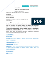 Convocatoria de Docentes de Tercer Año