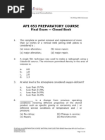 API 653 Final Exam